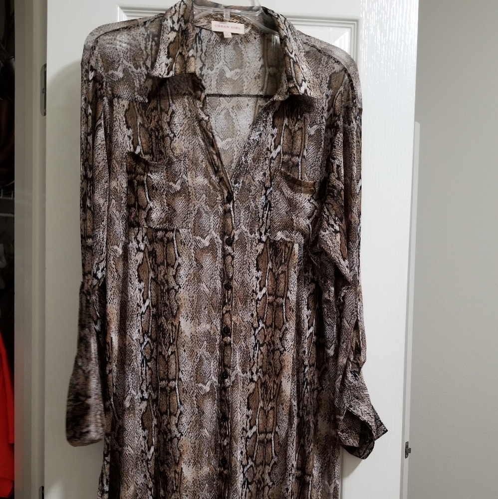 Sheer blouse